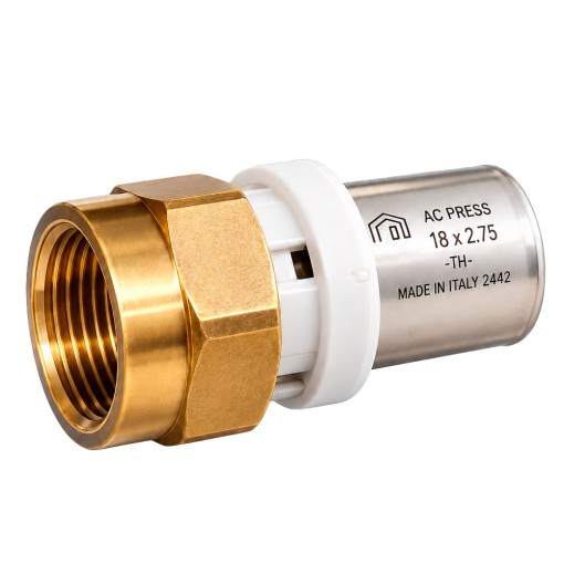 Conector de Prensar Giratório Fêmea