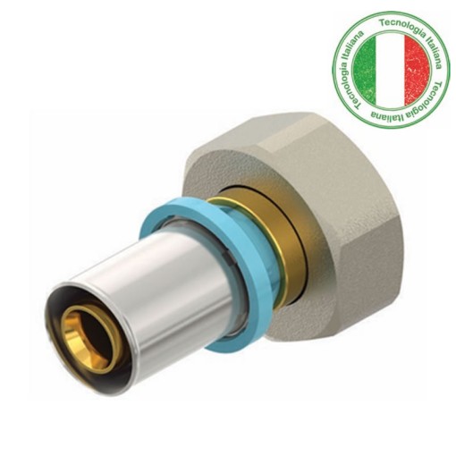 Conector Fêmea Móvel com Vedação O-Ring