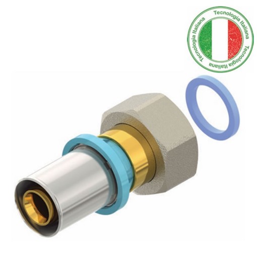 Conector Fêmea Móvel com Vedação Plana