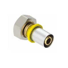 Conector Fêmea com Porca Giratória Sfera Gás