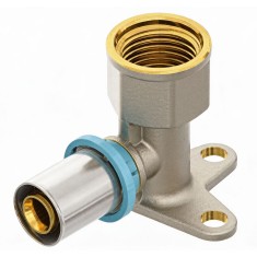 Cotovelo Fêmea com Flânge Perfil B/TH