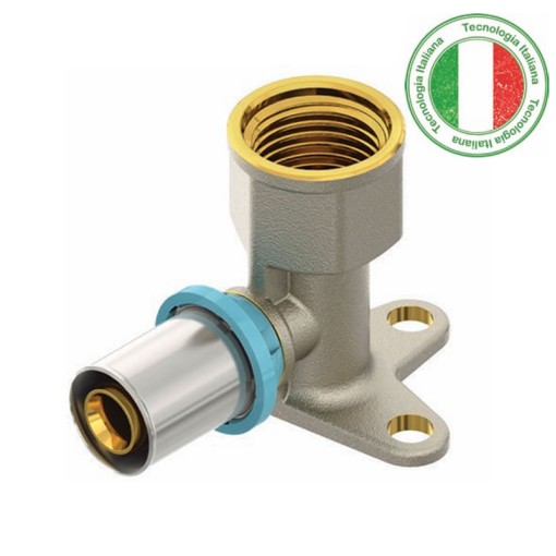 Cotovelo Fêmea com Flânge Perfil B/TH