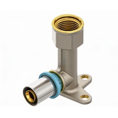 Cotovelo Fêmea com Flânge Longa