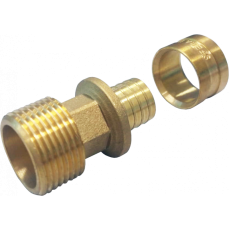 Conector Fixa Macho Longa