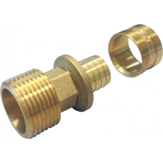 Conector Fixa Macho Longa