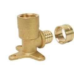 Cotovelo Base Fixa Curto 3 Abas