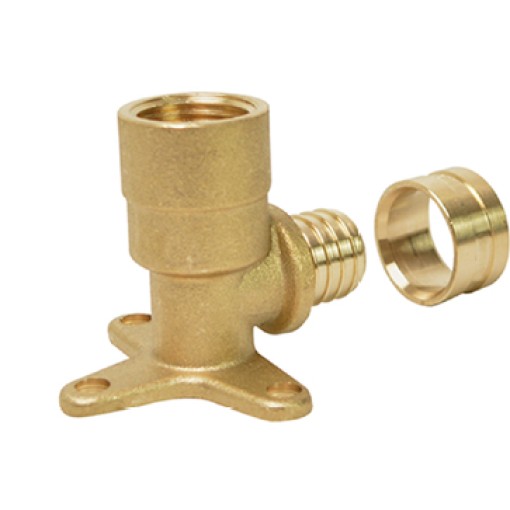 Cotovelo Base Fixa Curto 3 Abas