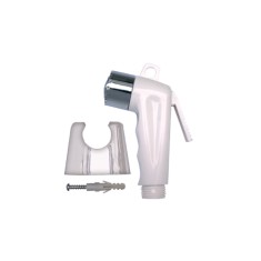 Gatilho Abs Branco Ponta Cromada para Ducha Higiênica