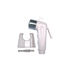 Gatilho Abs Branco Ponta Cromada para Ducha Higiênica
