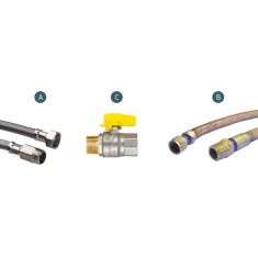 Kit Aquecedor com Válvula 1/2' - 40Cm