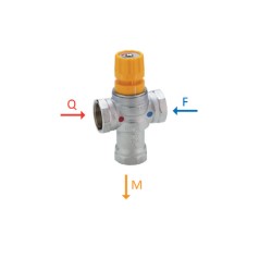 Misturadora Termostática para Água Sanitária de Instalação Solar
