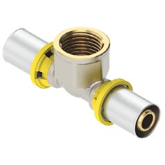 Tê Fêmea para Gás