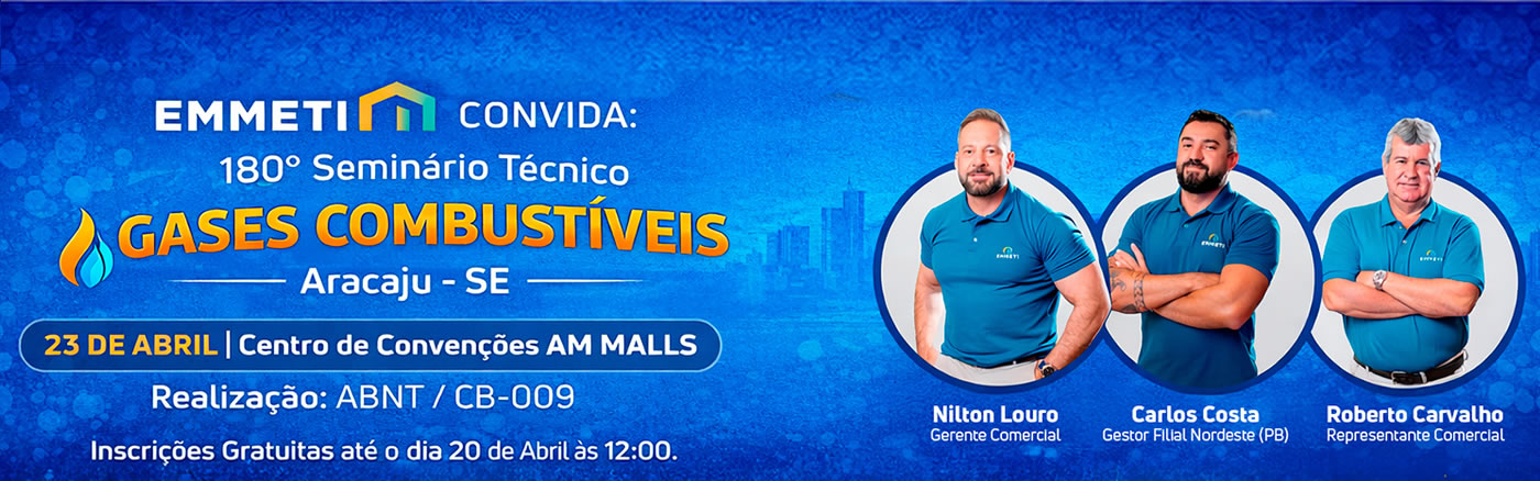180º Seminário Técnico  - Gases Combustíveis