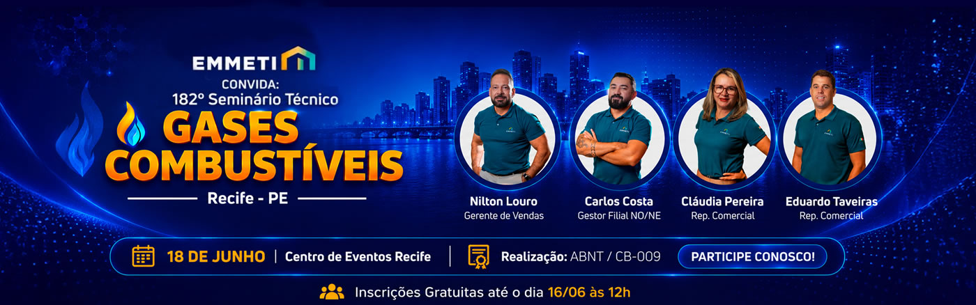 182º Seminário Técnico  - Gases Combustíveis